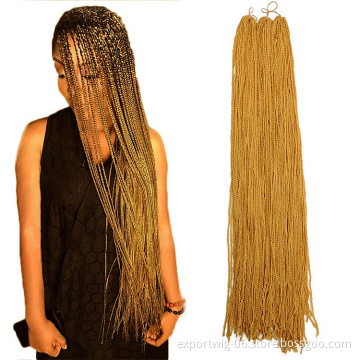 Long 28'' Synthetic Zizi Braid Hair Straight Colorful Zizi Box Braids Crochet Hair Extension Pink Write Purple for Women Party